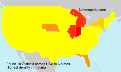 Surname Olsinski in USA Surname Olsinski in USA