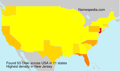 Surname Olski in USA Surname Olski in USA