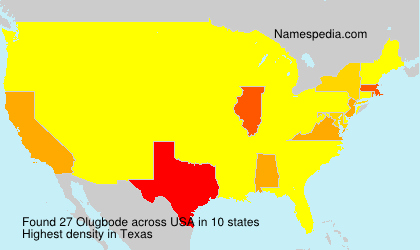 Surname Olugbode in USA Surname Olugbode in USA