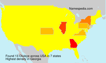Surname Oluleye in USA Surname Oluleye in USA