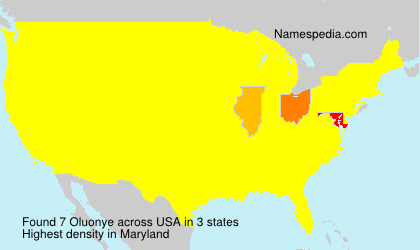 Surname Oluonye in USA Surname Oluonye in USA