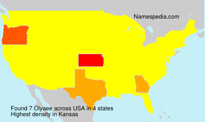 Surname Olyaee in USA Surname Olyaee in USA
