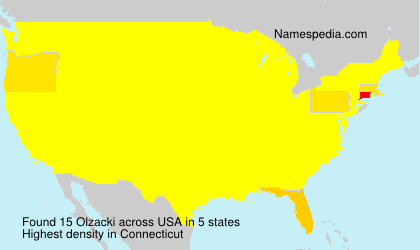 Surname Olzacki in USA Surname Olzacki in USA