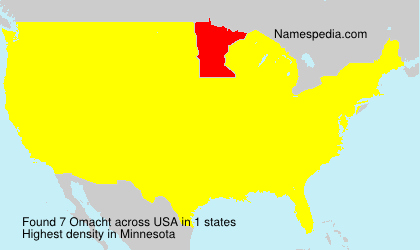 Surname Omacht in USA