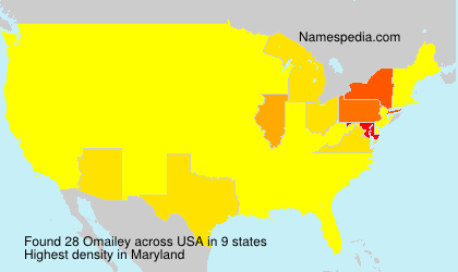 Surname Omailey in USA Surname Omailey in USA