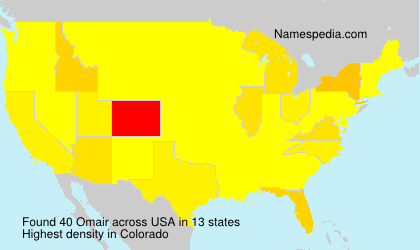 Surname Omair in USA