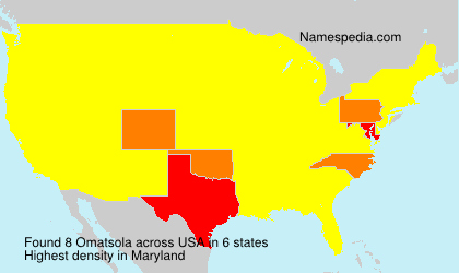 Surname Omatsola in USA Surname Omatsola in USA