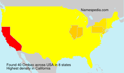 Surname Ombao in USA Surname Ombao in USA