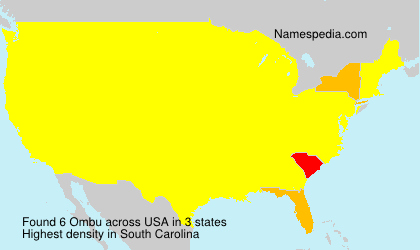 Surname Ombu in USA Surname Ombu in USA