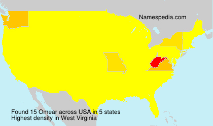 Surname Omear in USA Surname Omear in USA