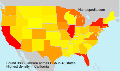 Surname Omeara in USA Surname Omeara in USA
