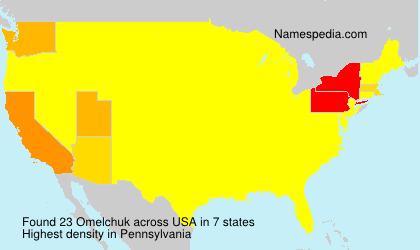 Surname Omelchuk in USA Surname Omelchuk in USA
