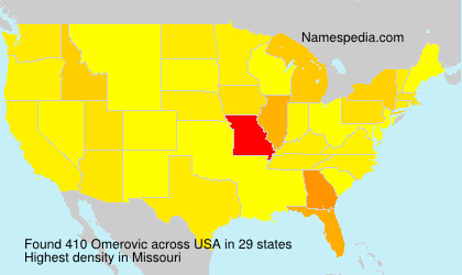 Surname Omerovic in USA Surname Omerovic in USA