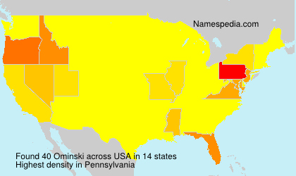 Surname Ominski in USA Surname Ominski in USA