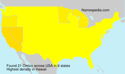 Surname Omizo in USA Surname Omizo in USA