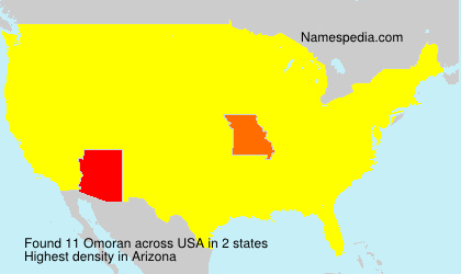 Surname Omoran in USA Surname Omoran in USA