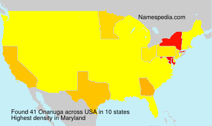 Surname Onanuga in USA Surname Onanuga in USA