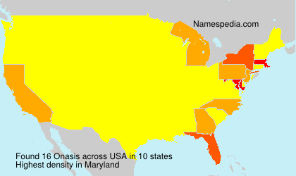 Surname Onasis in USA Surname Onasis in USA