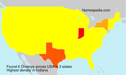 Surname Onatoye in USA Surname Onatoye in USA