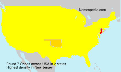 Surname Onbas in USA Surname Onbas in USA