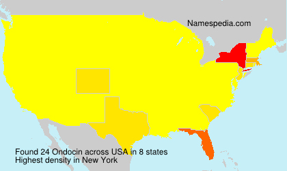 Surname Ondocin in USA Surname Ondocin in USA