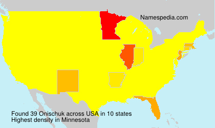 Surname Onischuk in USA Surname Onischuk in USA