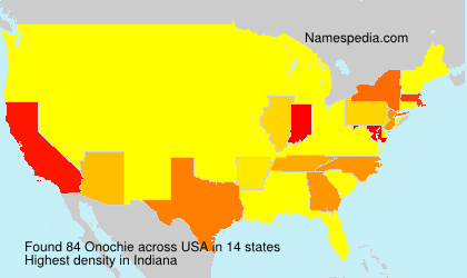 Surname Onochie in USA Surname Onochie in USA