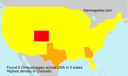 Surname Onwuatuegwu in USA Surname Onwuatuegwu in USA