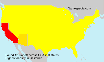 Surname Oorloff in USA Surname Oorloff in USA