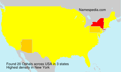 Surname Ophals in USA Surname Ophals in USA
