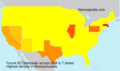 Surname Opielowski in USA Surname Opielowski in USA
