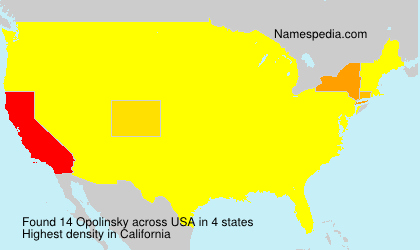 Surname Opolinsky in USA Surname Opolinsky in USA