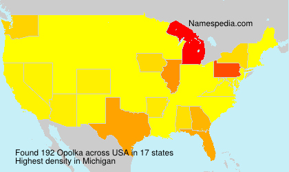 Surname Opolka in USA Surname Opolka in USA