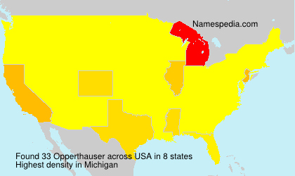Surname Opperthauser in USA Surname Opperthauser in USA