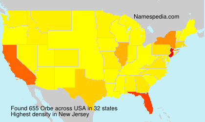 Surname Orbe in USA Surname Orbe in USA