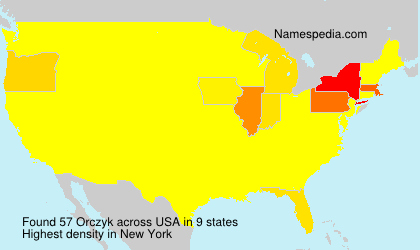 Surname Orczyk in USA Surname Orczyk in USA