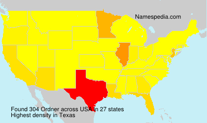 Surname Ordner in USA Surname Ordner in USA