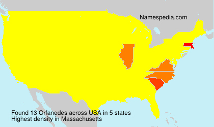 Surname Orfanedes in USA Surname Orfanedes in USA
