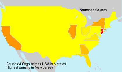 Surname Orgo in USA Surname Orgo in USA