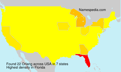 Surname Orlang in USA Surname Orlang in USA