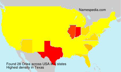 Surname Orlea in USA Surname Orlea in USA