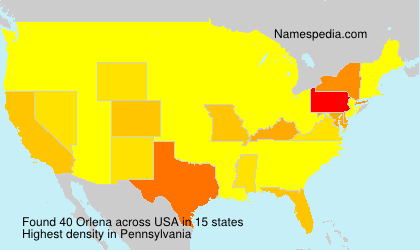 Surname Orlena in USA Surname Orlena in USA
