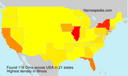 Surname Orna in USA Surname Orna in USA