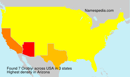 Surname Orobiyi in USA Surname Orobiyi in USA