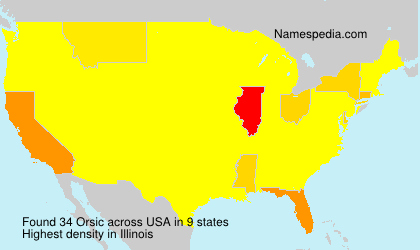 Surname Orsic in USA Surname Orsic in USA