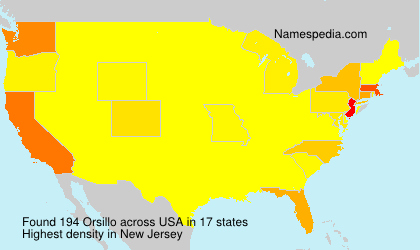 Surname Orsillo in USA Surname Orsillo in USA
