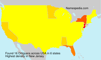 Surname Ortiguera in USA Surname Ortiguera in USA