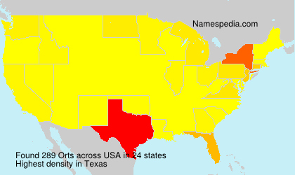 Surname Orts in USA Surname Orts in USA