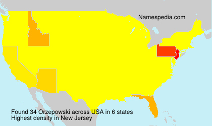 Surname Orzepowski in USA Surname Orzepowski in USA