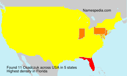 Surname Osadczuk in USA Surname Osadczuk in USA